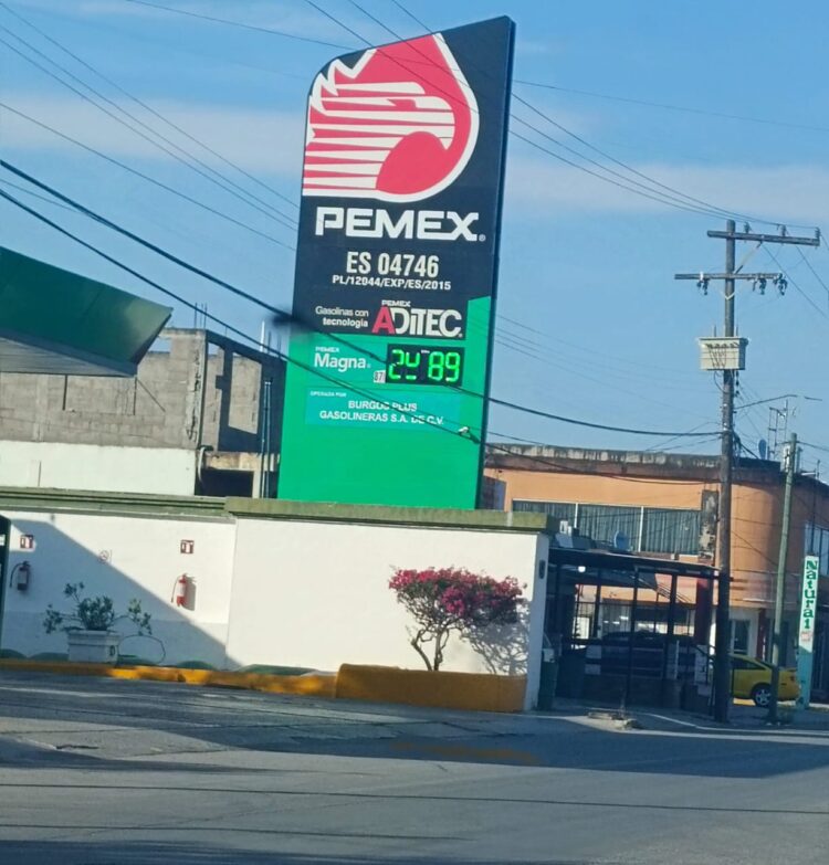 Estable precio de la gasolina en San Fernando
