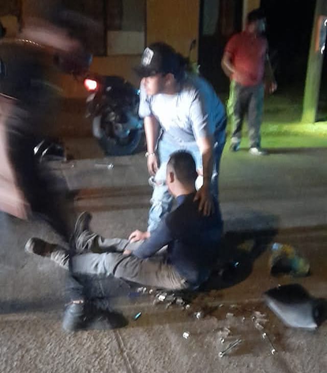 No paran accidentes donde salen lesionados conductores de motocicletas