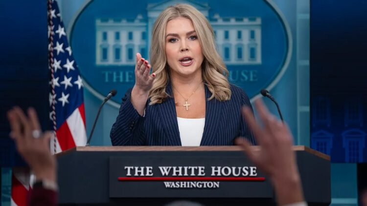 Trump decidirá en dos semanas si ataca Irán, afirma vocera