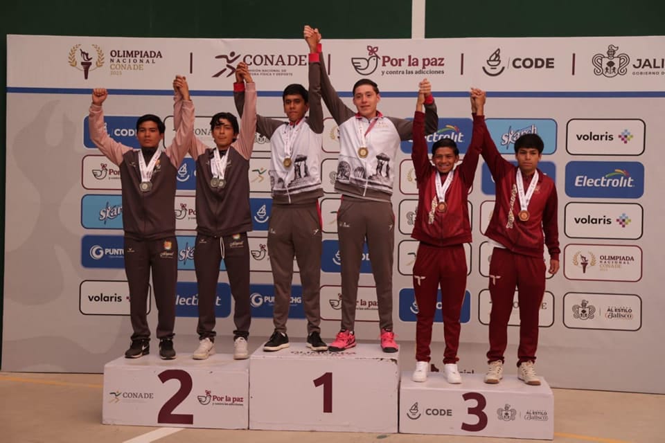 Buena cosecha de medallas para Tamaulipas en frontón durante la ...