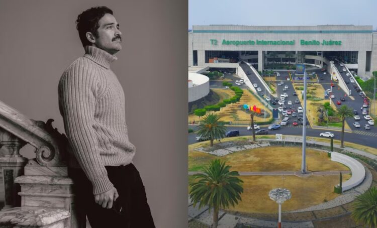 Alfonso Herrera denuncia robo de contenido de sus maletas en el AICM; habría ocurrido en el área de aduanas