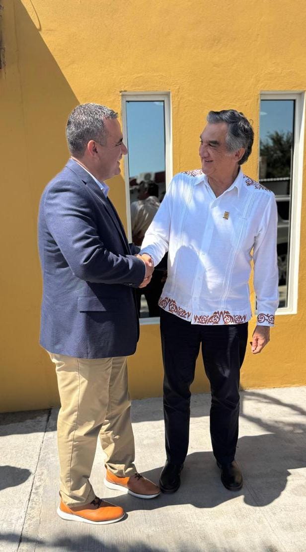 Acuerdan gobernador de Tamaulipas y mayor de Roma, Texas, impulsar nuevo puente internacional