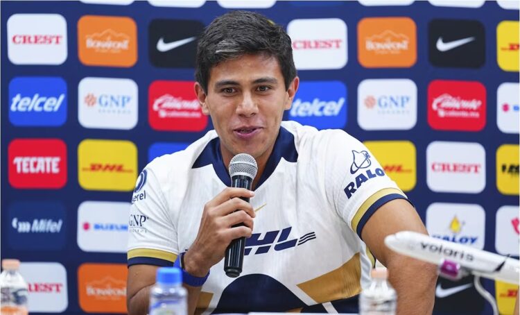 José Juan Macías se sincera en su presentación con los Pumas; «esperen cero expectativas de mí», es como debutar», lanzó JJ