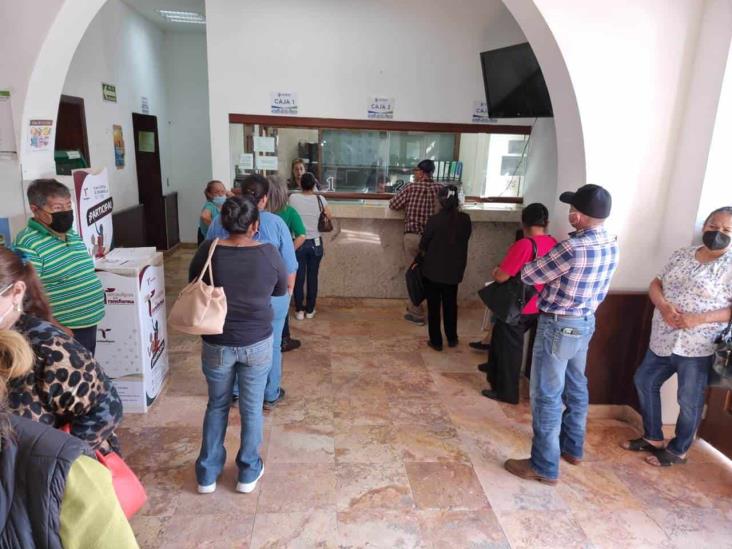 Sanfernandenses realizan de manera puntual pago del impuesto predial