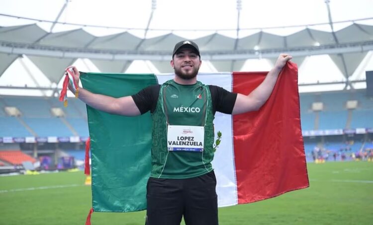 Oro Mexicano: El sinaloense Luis Carlos López se impone en el Mundial de Paratletismo