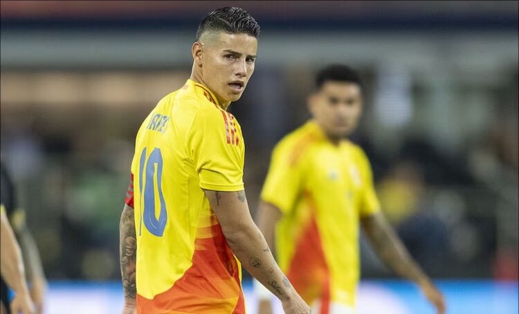 James Rodríguez lanza mensaje a los jugadores de la Selección Mexicana: «Hablan mucho»