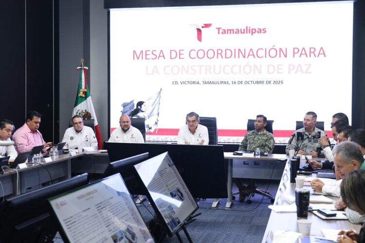 Instruye Américo Villarreal a mantener vigilancia permanente en zona conurbada ante crecida del Pánuco