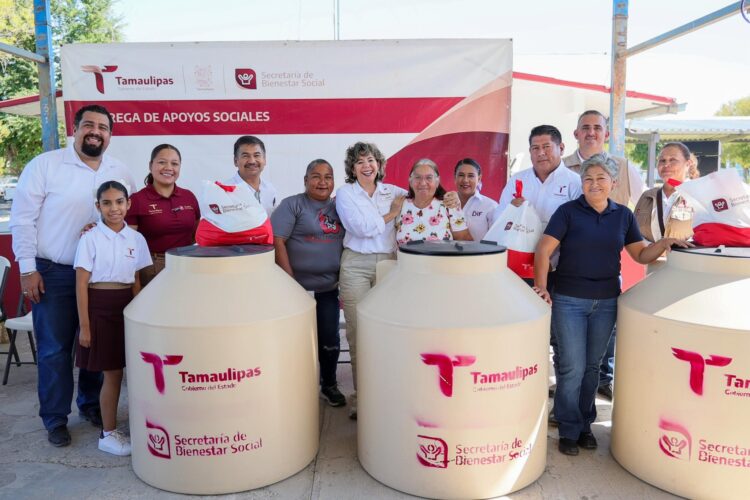 Política social del Gobierno de Tamaulipas favorece bienestar de familias de la Villa de Méndez