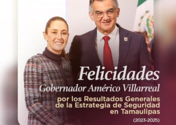 T E C L A Z O S/GRACIAS AL LIDERAZGO DEL GOBERNADOR AMÉRICO VILLARREAL, SE FORTALCE ESTRATEGIA DE SEGURIDAD: CARMEN LILIA