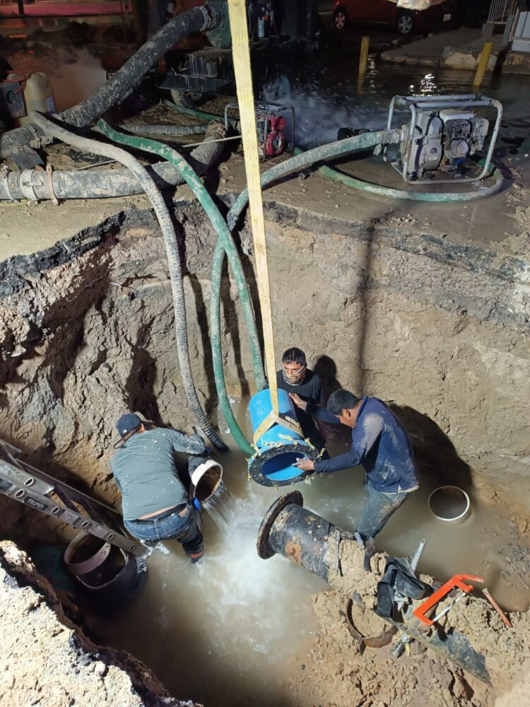 COMAPA de Nuevo Laredo anuncia trabajos de mantenimiento en la red de agua potable