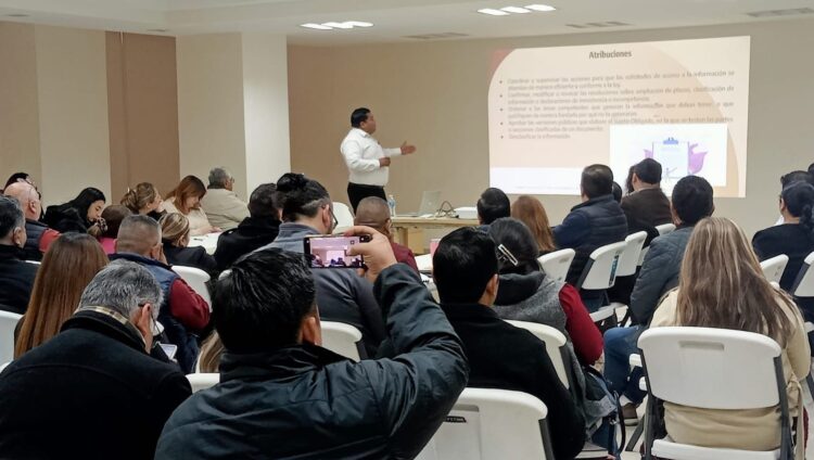 Participa TPT en jornada de capacitaciones en el marco del Día Internacional de la Protección de Datos Personales