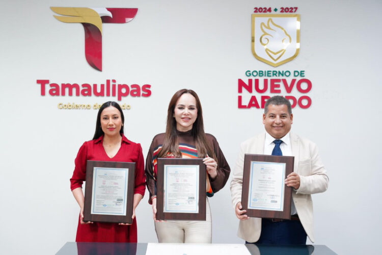 Nuevo Laredo un municipio excepcional; recibe tres certificaciones ISO en calidad