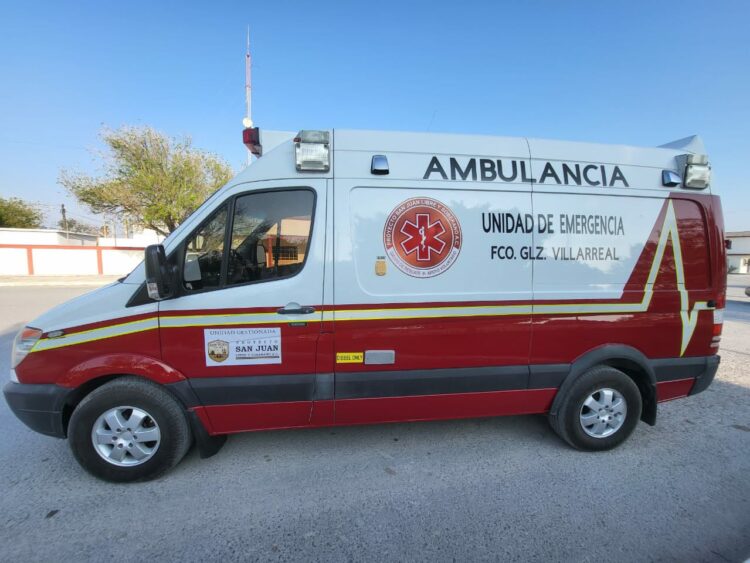Sin delegado municipal, “González Villarreal” ya tiene ambulancia