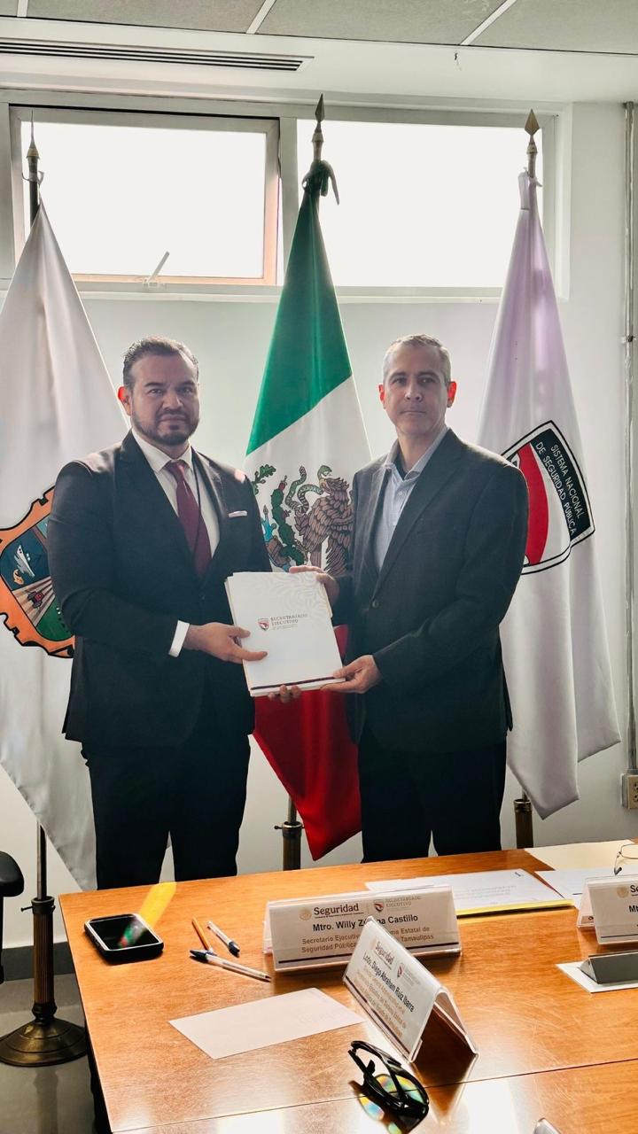 Formaliza Tamaulipas concertación de recursos federales para fortalecer la seguridad pública en 2026