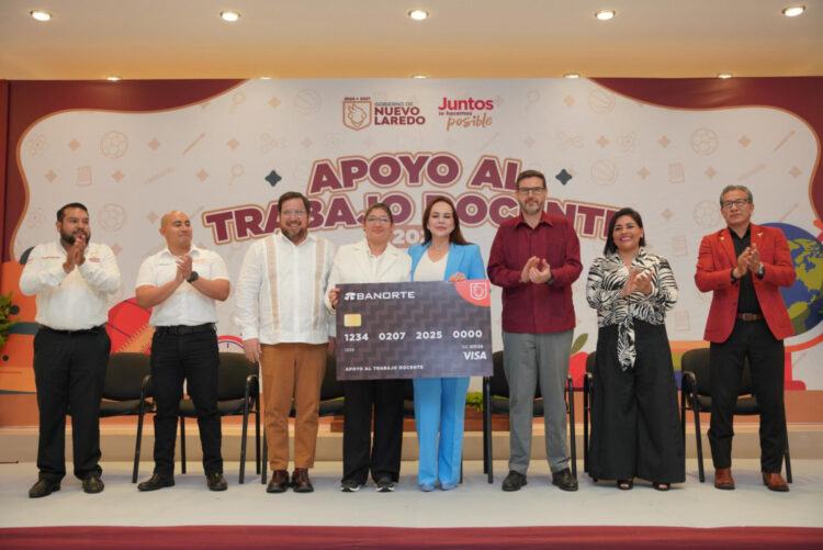 Ayuntamiento de Nuevo Laredo registra a más de 4 mil 400 trabajadores de la educación en programa «Apoyo al Trabajo Docente 2026»