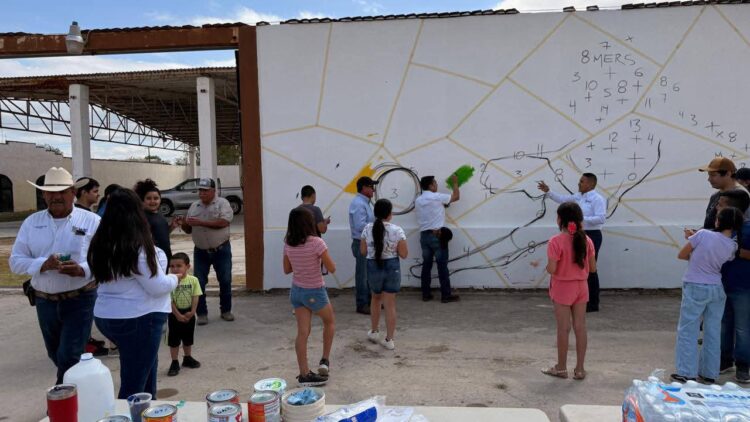 Mural Comunitario une a la Villa de Méndez rumbo al Mundial 2026