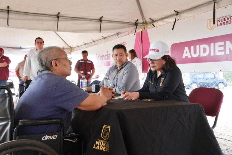 El programa «Presidencia Cerquita de Ti» llega a Valles del Paraíso, en Nuevo Laredo