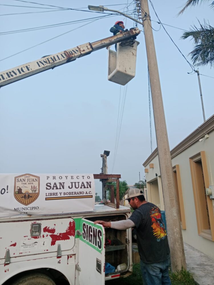 Continúa proyecto “municipio no. 44” haciendo mejoras en “González Villarreal”