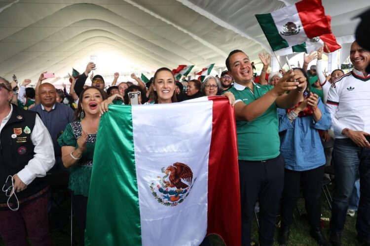 No se les cumplió a aquellos que querían mostrar a México en caos; la imagen al mundo es de alegría: Sheinbaum