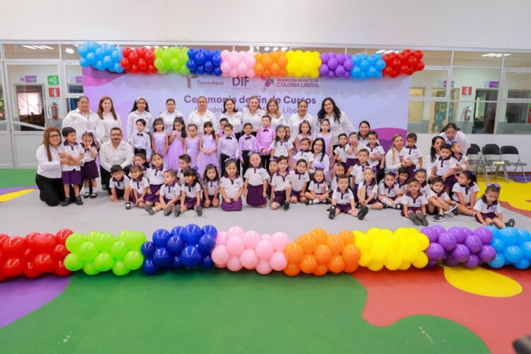 Gradúa DIF Tamaulipas a más de 2 mil 850 niñas y niños de educación preescolar