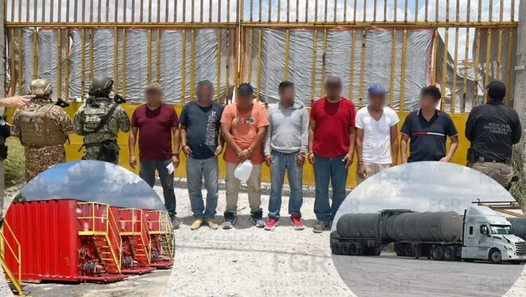 Vinculan a proceso a siete personas por presunto almacenamiento ilícito de hidrocarburo en Matamoros