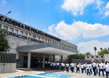 Ingresan 75 cadetes a la Academia de Policía de Monterrey