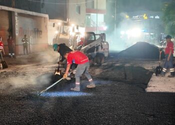 Rehabilita Monterrey avenida María de Jesús Candia en colonia Álvaro Obregón