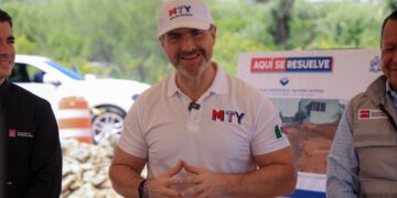 Supervisa alcalde de Monterrey obras del Circuito Vial Poniente