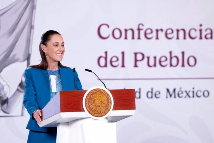 Combatir el tráfico de drogas en EU, exige Sheinbaum a la DEA