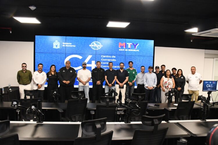 Sorprende tecnología de Monterrey a Delegación de Arabia Saudita que visitó el C4