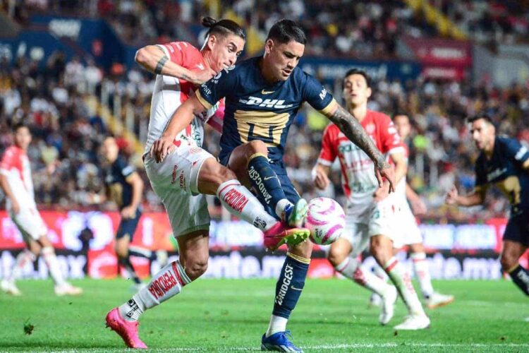Pumas y Necaxa empatan en el cierre de la Jornada 5 del Apertura 2026 de la Liga MX