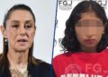 Sheinbaum pide a la FGR analizar caso de Danna Yanina, señalada por feminicidio de Dafne Zapata