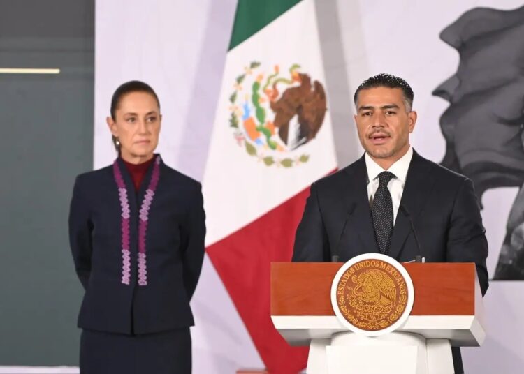 García Harfuch niega presunto pacto con hijo de AMLO por huachicol fiscal