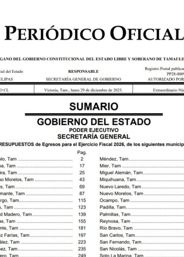 Por fin San Fernando sabrá en que se gastó la Presidencia Municipal 252 millones de pesos