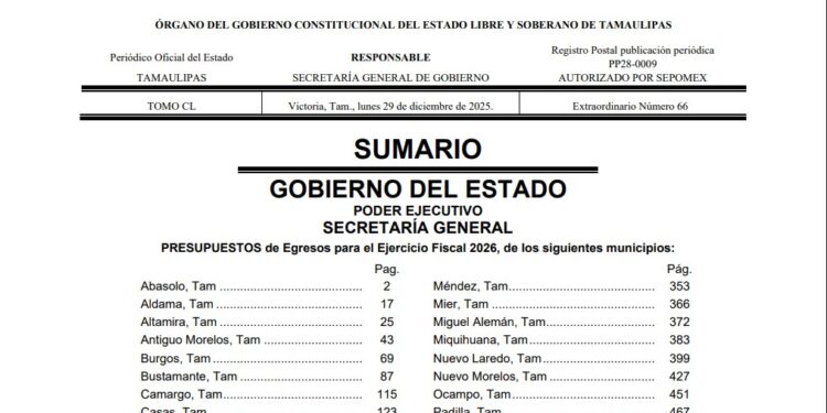 Por fin San Fernando sabrá en que se gastó la Presidencia Municipal 252 millones de pesos