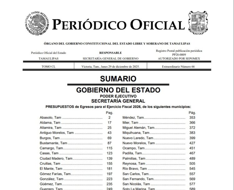 Por fin San Fernando sabrá en que se gastó la Presidencia Municipal 252 millones de pesos