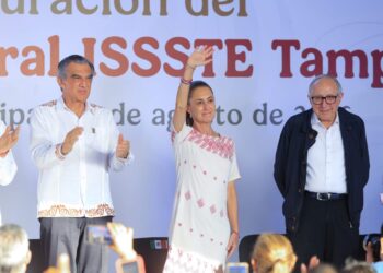  Inaugura presidenta Sheinbaum Hospital General del ISSSTE en Tampico; se recupera el acceso a la salud pública