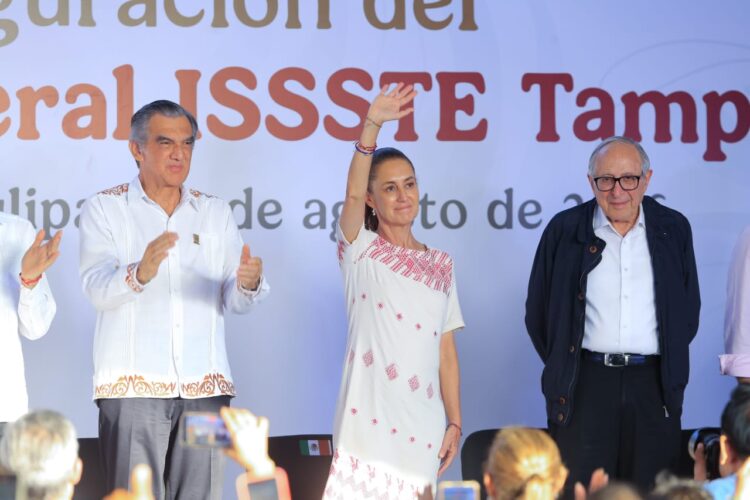 Inaugura presidenta Sheinbaum Hospital General del ISSSTE en Tampico; se recupera el acceso a la salud pública