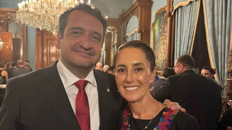 “Es político” señala presidenta Sheinbaum por retiro de visa de Andy López Obrador