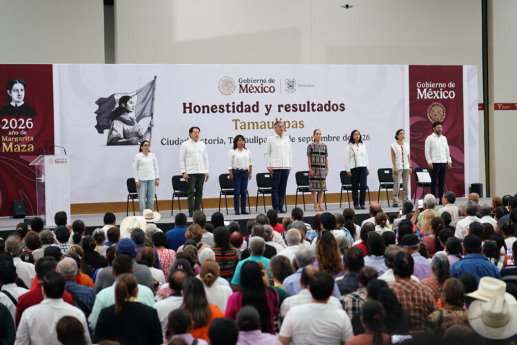 DESTACA CARMEN LILIA CANTUROSAS RESULTADOS DE CLAUDIA SHEINBAUM EN TAMAULIPAS Y SU VISIÓN ESTRATÉGICA PARA NUEVO LAREDO
