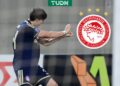 ‘Hormiga’ González anota su primer gol con el Olympiacos en Grecia
