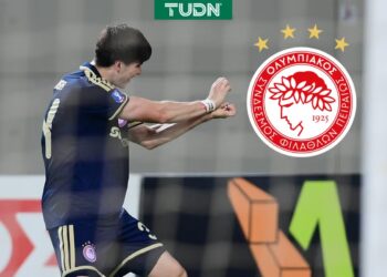 ‘Hormiga’ González anota su primer gol con el Olympiacos en Grecia