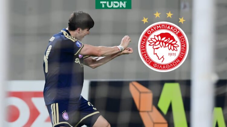 ‘Hormiga’ González anota su primer gol con el Olympiacos en Grecia