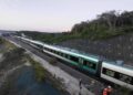 Se descarrila rueda del Tren Maya y desalojan a más de 120 pasajeros en Campeche