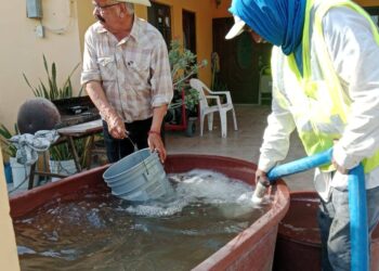 Asociación Civil mitiga necesidad de agua de familias en “González Villarreal”