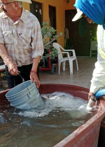 Asociación Civil mitiga necesidad de agua de familias en “González Villarreal”