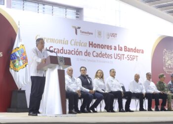 Anuncia Américo beca del 90% para que cadetes continúen estudios de Licenciatura en Seguridad Pública