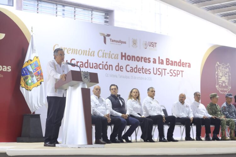 Anuncia Américo beca del 90% para que cadetes continúen estudios de Licenciatura en Seguridad Pública