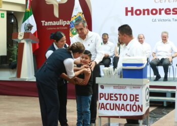 Pone en marcha Américo Campaña Estatal de Vacunación 2026