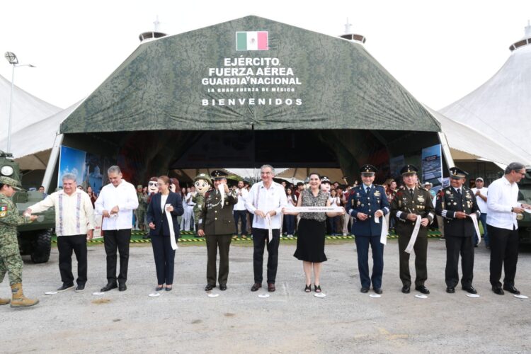 Reconoce Américo contribución de las Fuerzas Armadas a los avances en seguridad de Tamaulipas